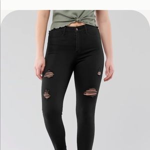 Hollister high rise jean leggings